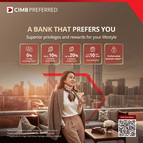 EXCLUSIVE PRIVILEGES FOR CIMB PREFERRED CUSTOMERS